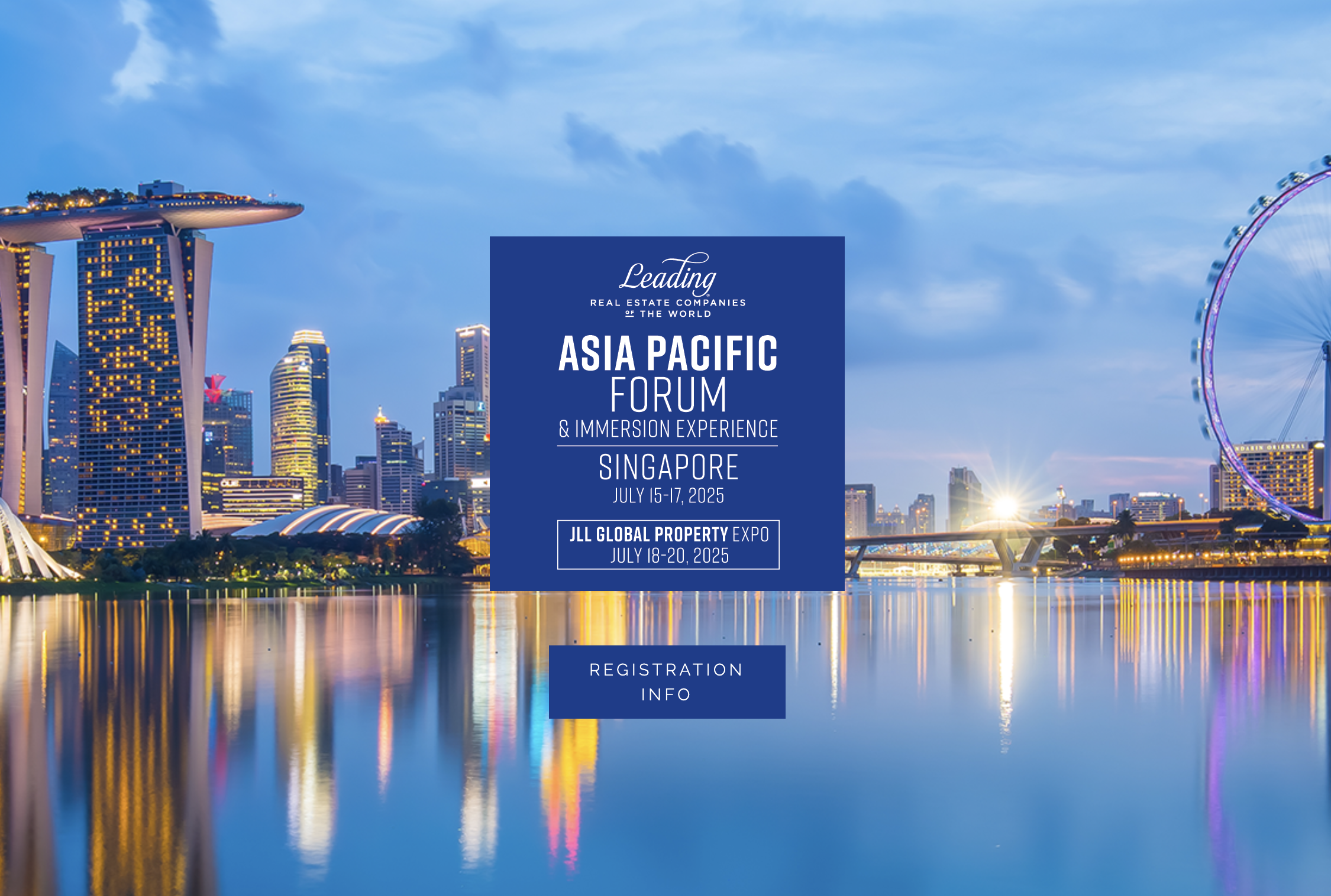 LeadingRE Asia Pacific Forum Singapore